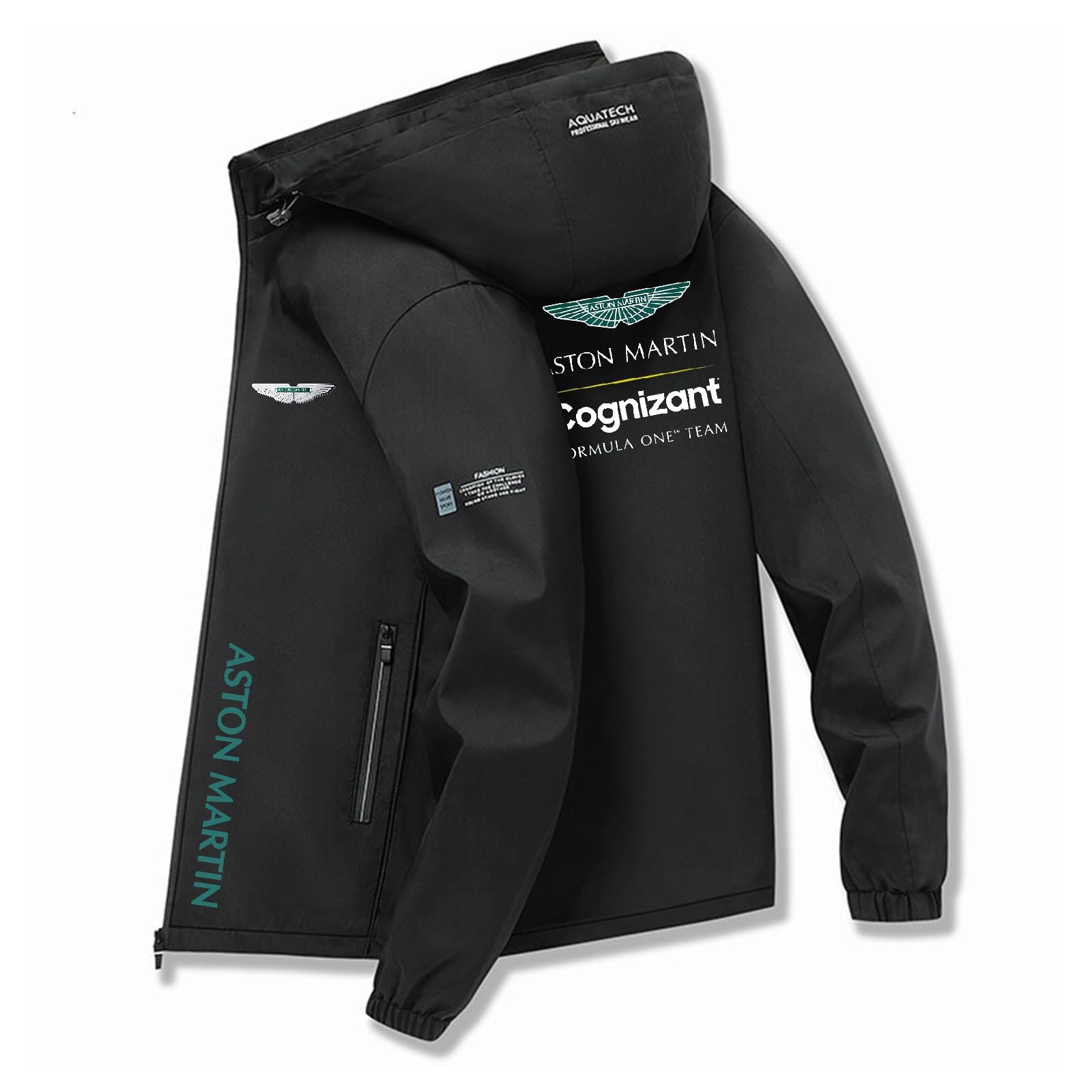 Cazadora Deportiva Hombre A.s.t.o.n M.a.r.ti.n, Coat de Mmpermeable Ligera, Senderismo Esqu?Oto駉 Invierno Primavera