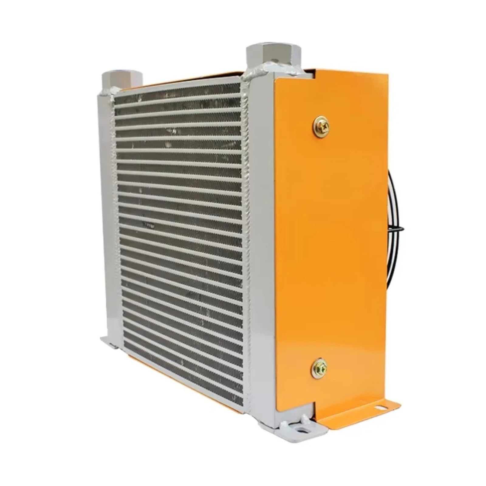 Chłodnica oleju hydraulicznego Wysokowydajny przemysłowy wymiennik ciepła AH1012-100L/MIN Chłodzony powietrzem grzejnik olejowy Skuteczna amortyzacja(DC 24V)