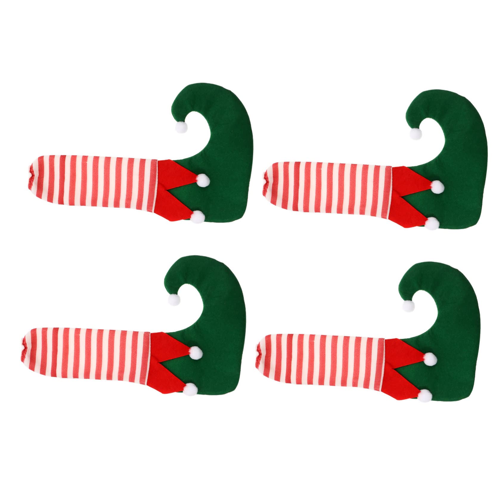 Pieds de chaise de Noël décoration de table maison et bureau lot de 12