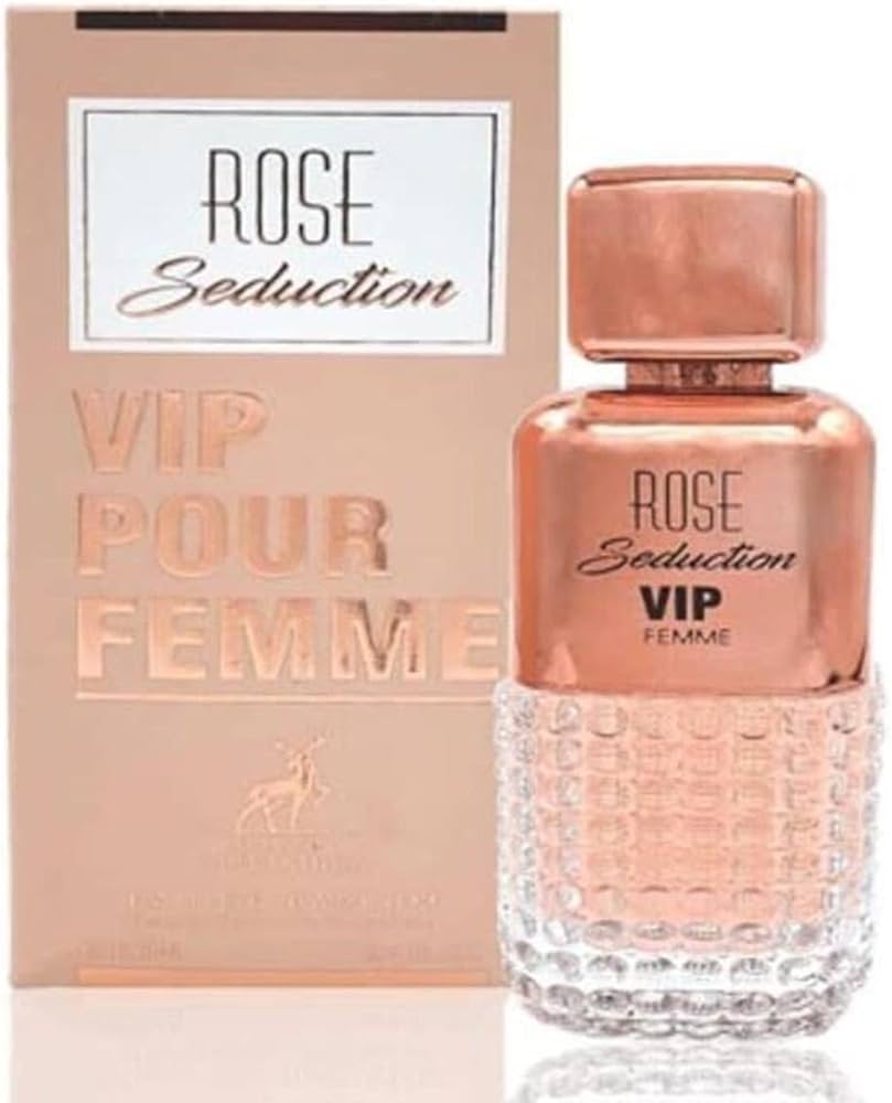 Amazon.com : Lattafa Maison Alhambra Rose Seduction Vip for Women