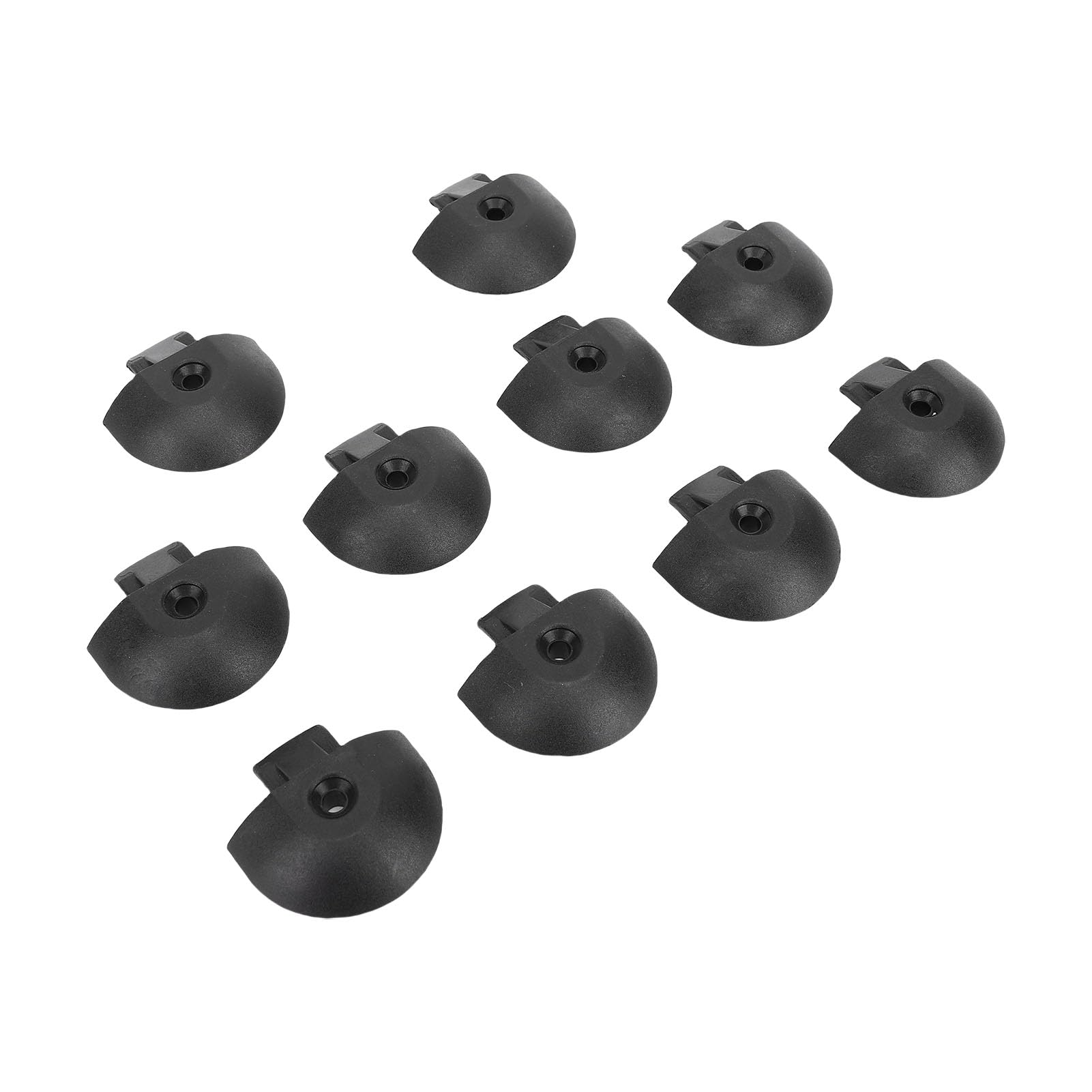 Bediffer Embout de Rail en L, Conception sans Couture pour Lit de Camion, Remorque, Contrôle du Fret, Pick-up RV ATV, 10 Pièces