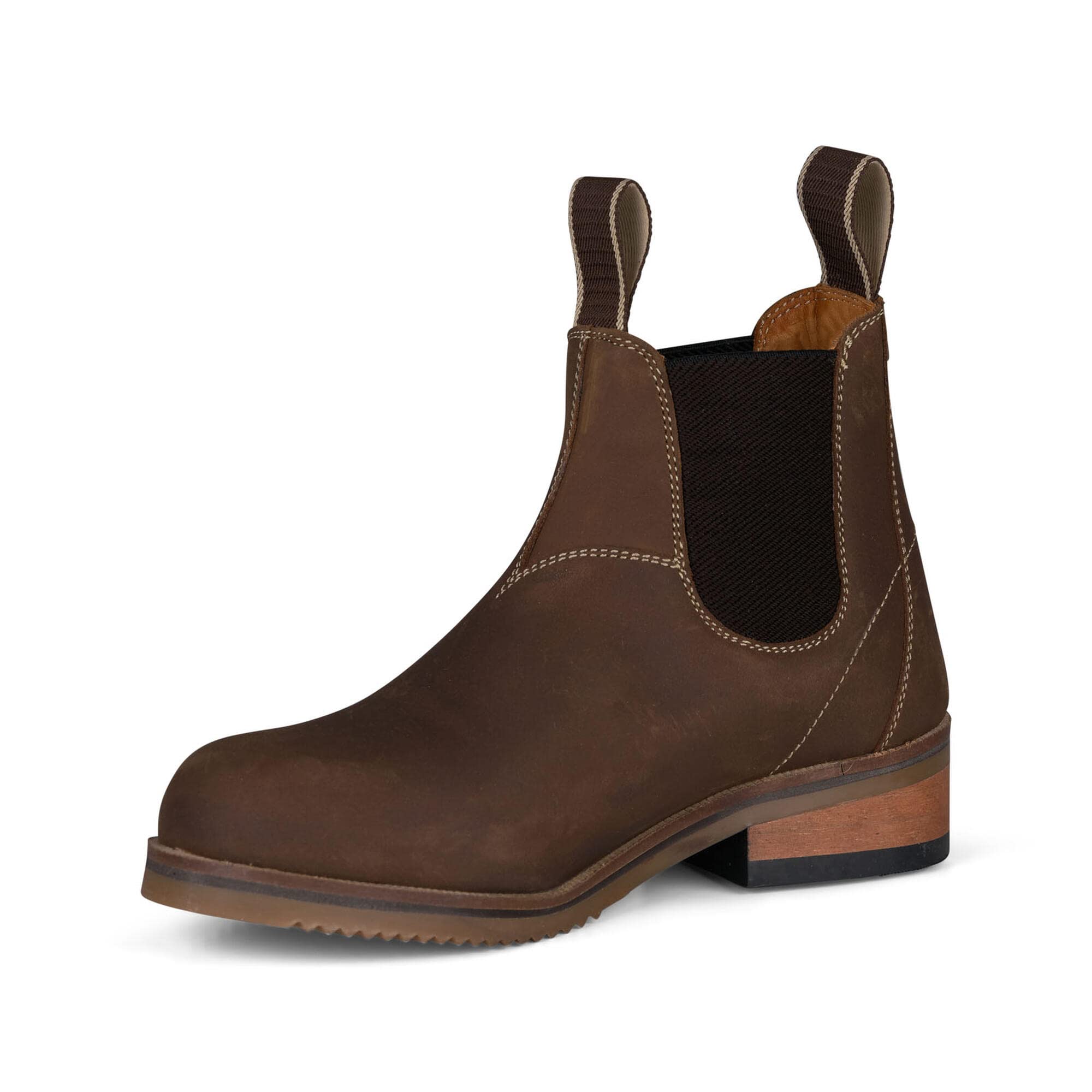 HORZE Morella Kinder Reitstiefeletten, Braun, 32