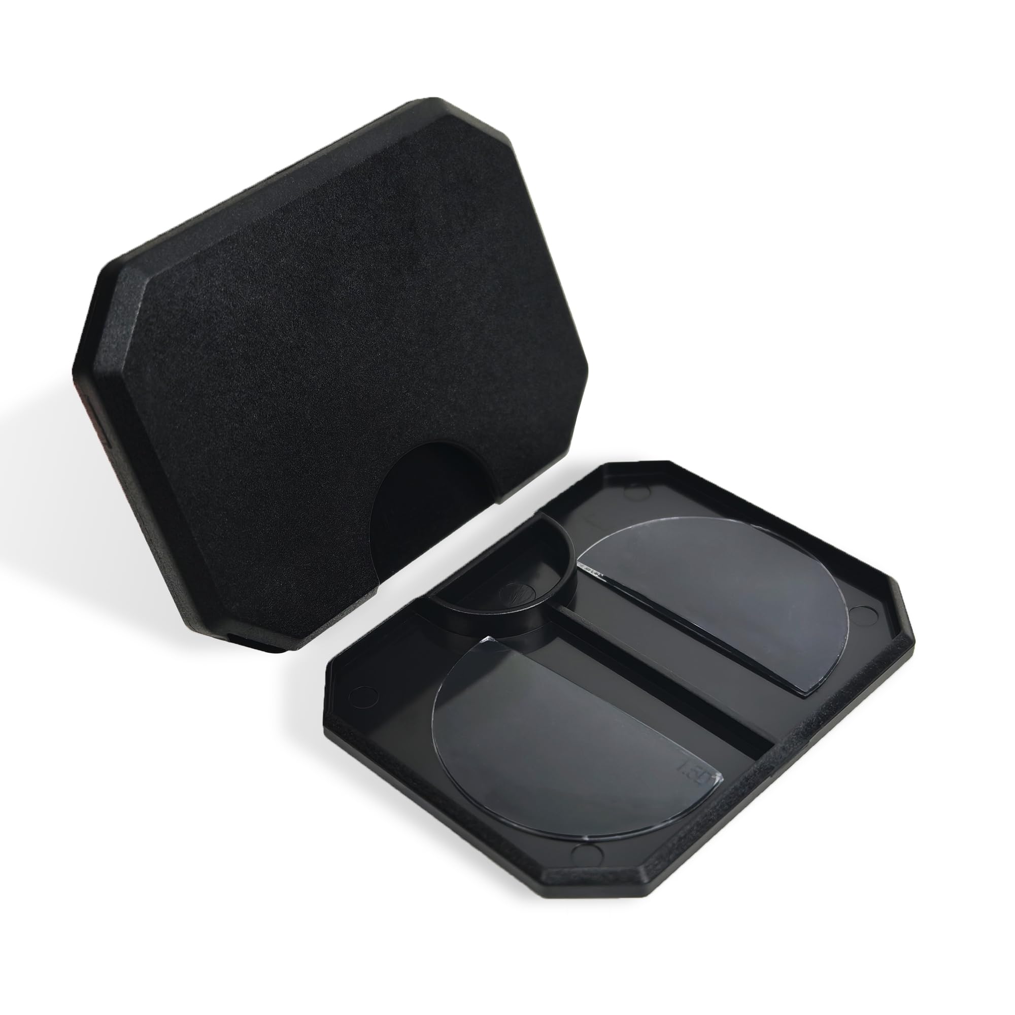 NOMEAROD 1 Pack Stick On Bifocal Lenses for Sunglasses, Convert Eyewear Into Magnified Readers, Reusable No Water Required, +175