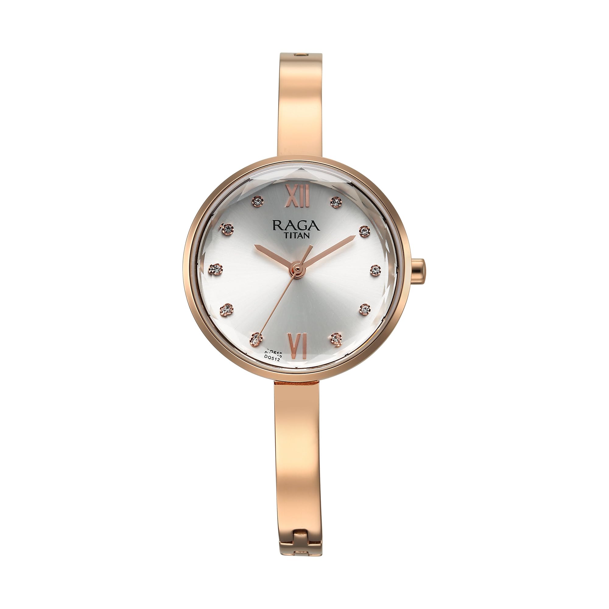 Titan Raga Showstopper Quartz Analog Silver Dial Metal Strap Watch for Women-95271WM02-image-43