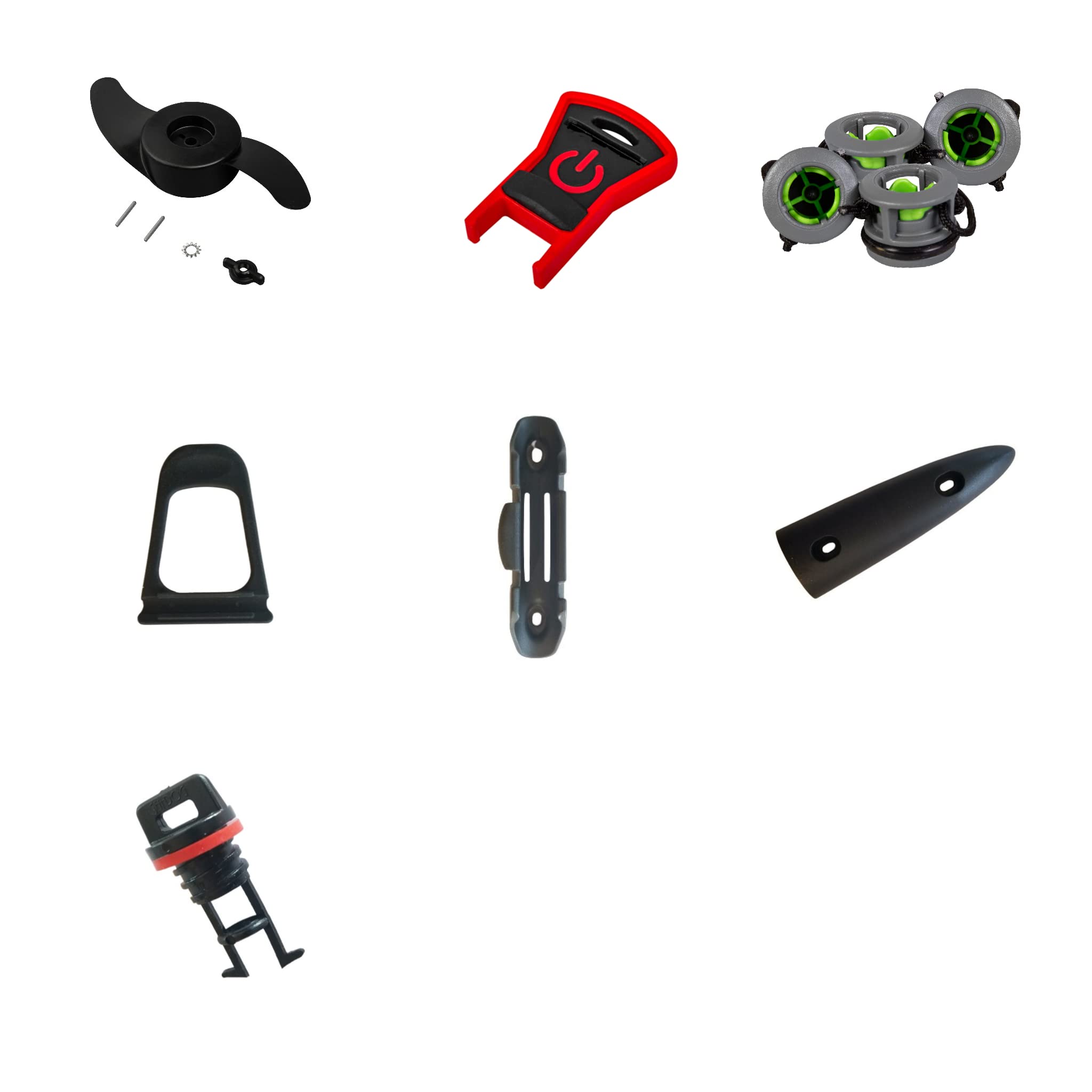 Black Hall Outfitters Replacement Parts Kit Compatible with Old Town Sportsman Autopilot 120 Kayak and Old Town Sportsman Autopilot 136 Kayak