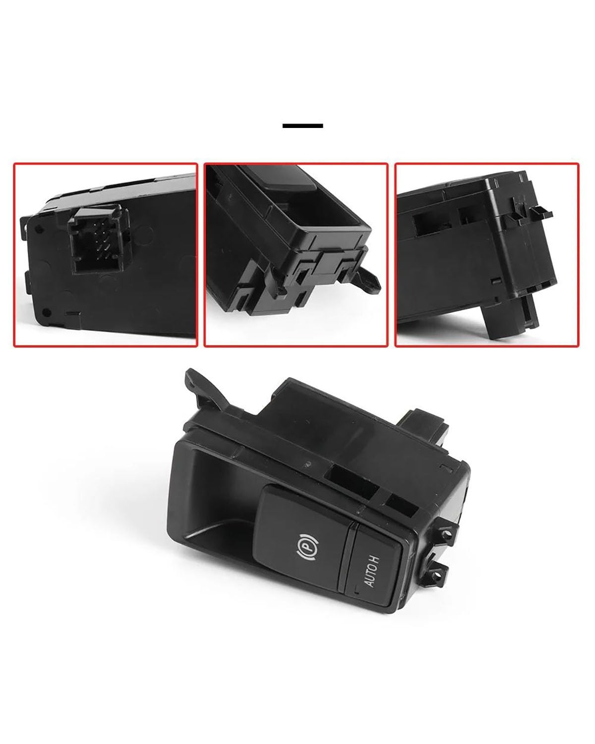 Button Brake Switch for X5 for X6 E70 E71 E72 61319148508 Car Handbrake Assembly Parking Brake P Button Auto H Control Switch Cover Replacement Parking Switch Button