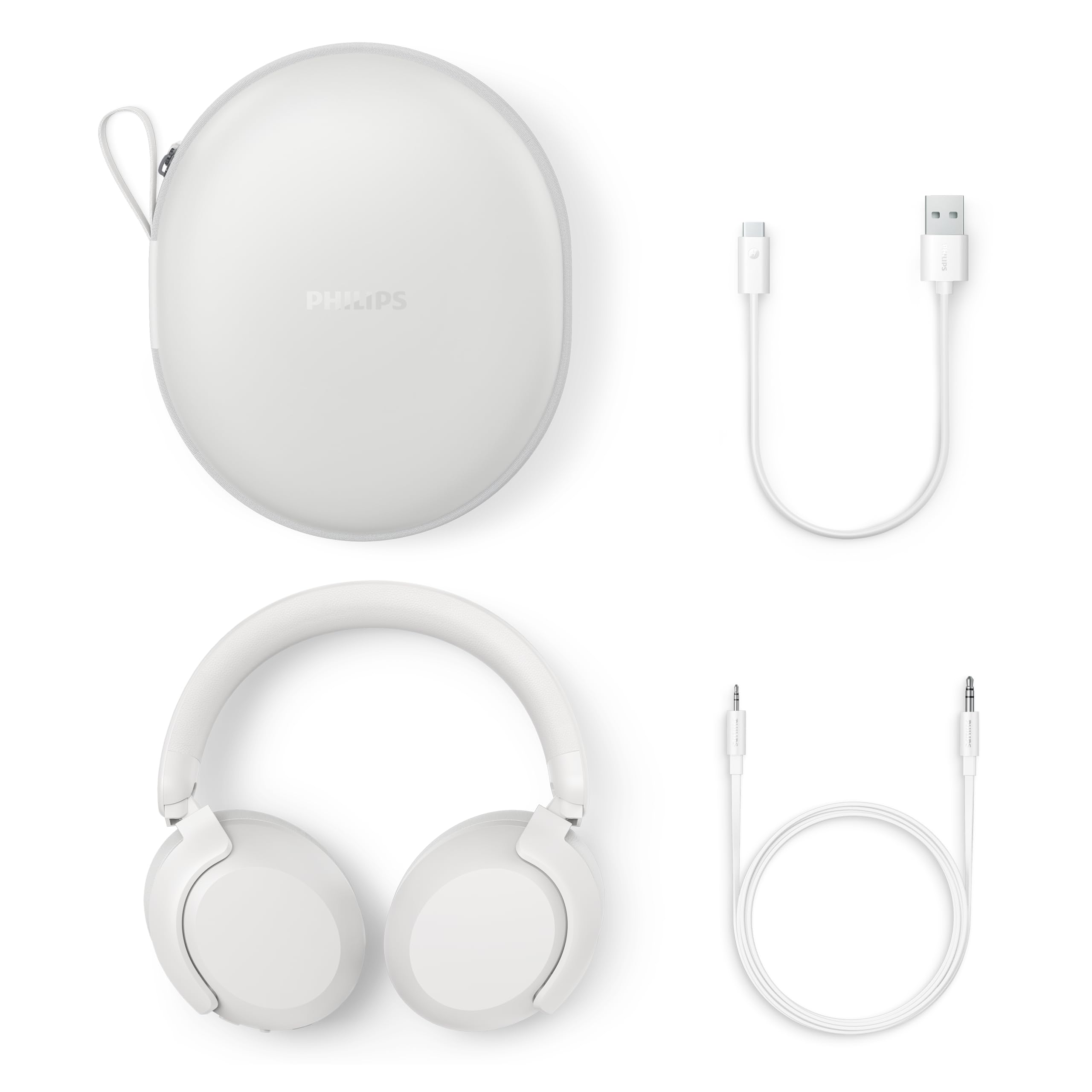 PHILIPS TAH8000EWT/00 Wireless Bluetooth Over-Ear Headphones with