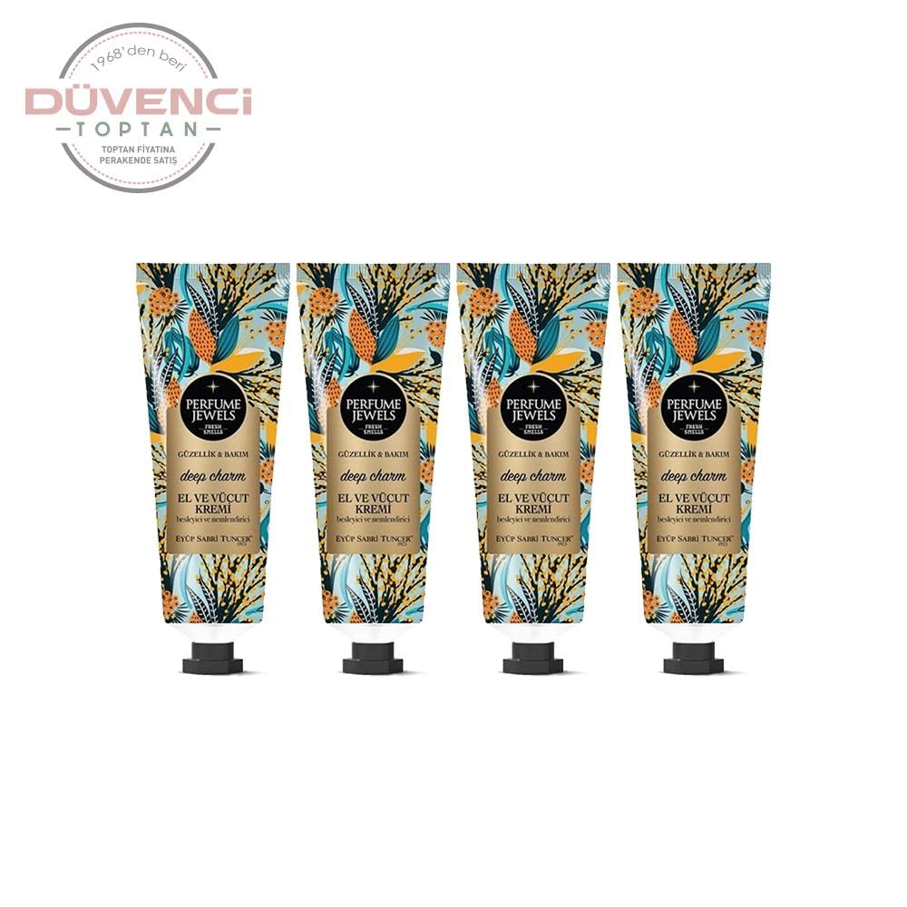 Eyüp Sabri Tuncer Perfume Jewels Deep Charm El Kremi 50 ML x 4 Adet