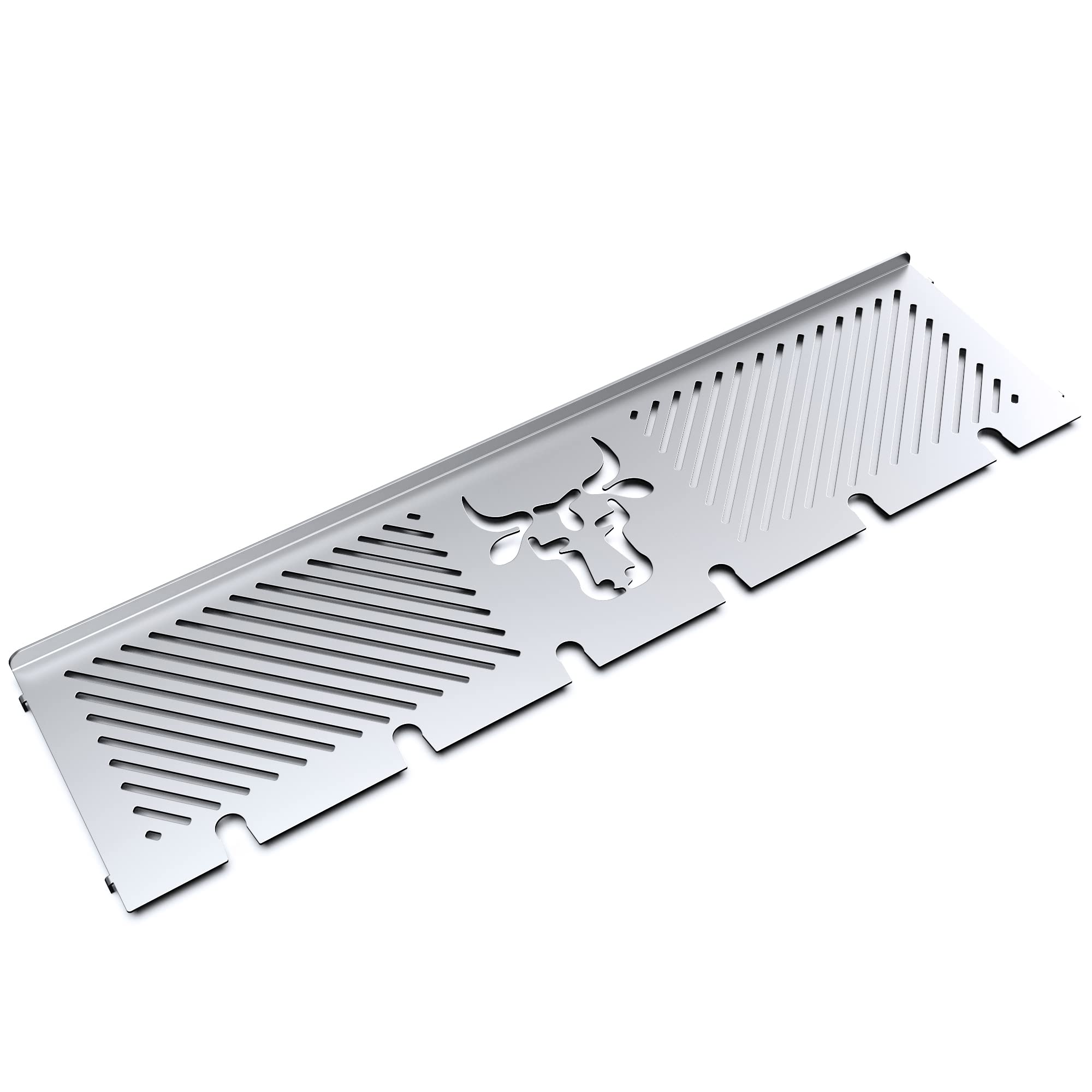 tuning-art WHGA3 Gasgrill Warmhalterost & Brennerabdeckung Set | Kompatibel mit Rösle Videro G4, G4-S | Rostfreier Edelstahl | Passgenau | Spülmaschinen geeignet