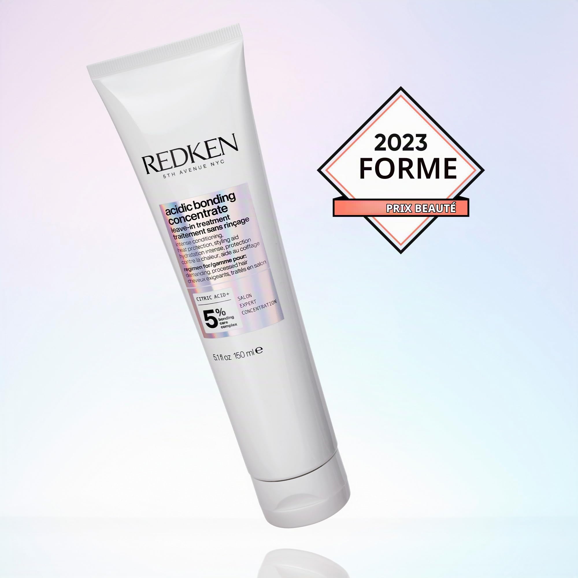 Redken | Soin Concentré Embellisseur & Protecteur, Acide Citrique, Acidic Bonding Concentrate, 150 ml & Shampoing Concentré, Transformation Capillaire Immédiate, Acide Citrique, 300 ml