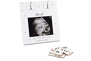 Baby Countdown Sonogram Picture Frame: Capture Every Precious Milestone
