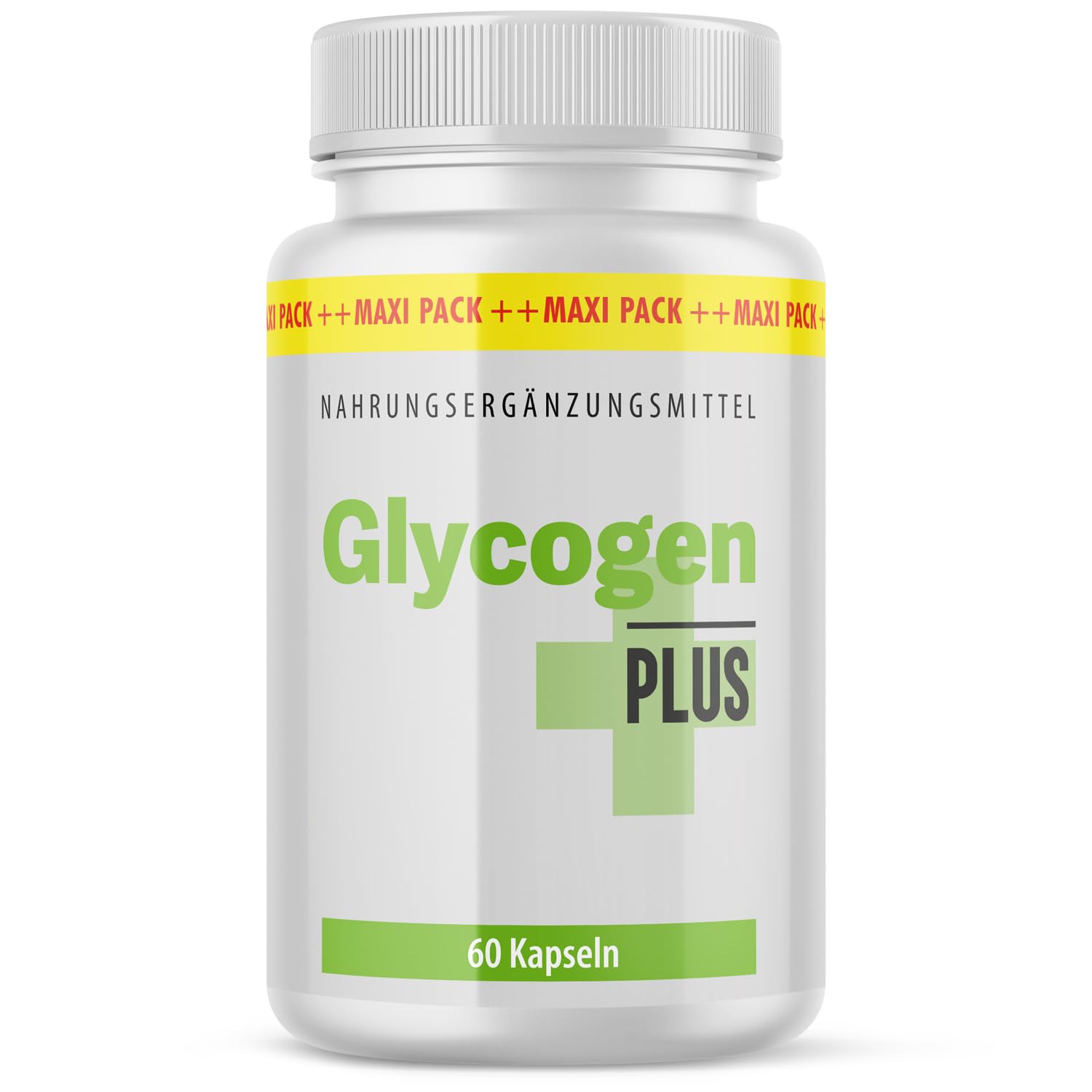 Glycogen Plus+ Capsules | avec des ingrédients précieux | utilisation simple | 60 gélules