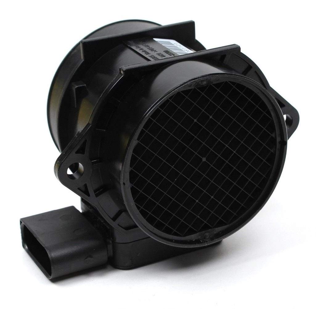 MAF Misuratore Massa d'Aria di Flusso Adatta for 2002-09 Hyundai Kia 1.6L 2.0L OEM 28164-23700,7.07759.11.0 Materiale plastico è Forte e Durevole Auto Parts Nero Sensori Flusso d'Aria