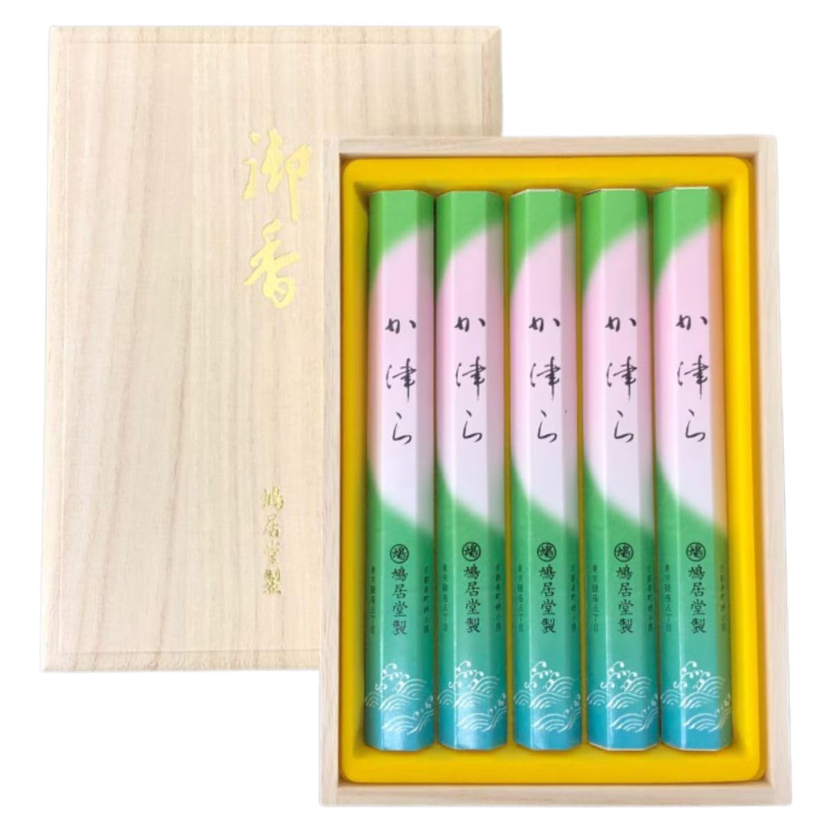 Kyukyodo Katsura Incense Sticks Paper Box Japanese Buddhist Altar Japan