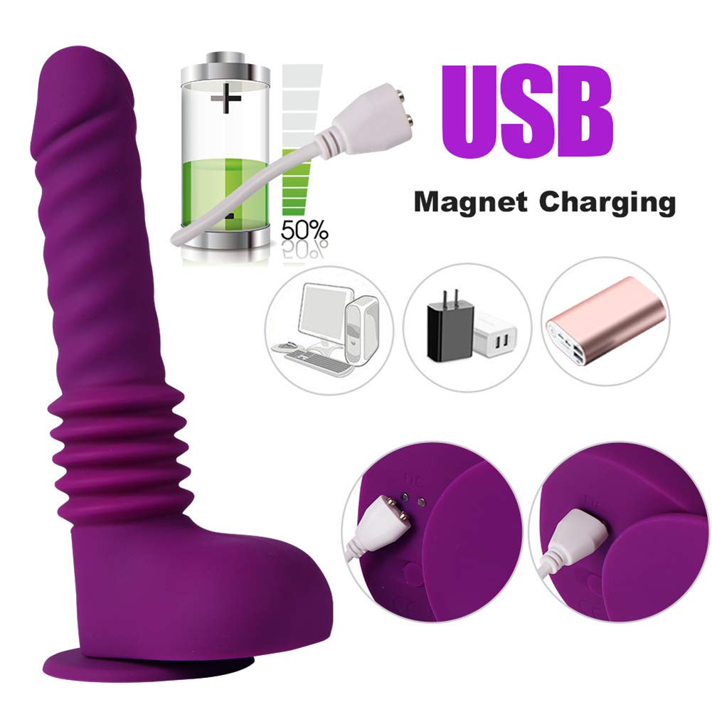Vibratore Magico, USB Ricaricabile Massaggiatore Bacchetta Personale Cordless Portatile Massaggiatore per Tessuti Profondi con 6 modalità di Vibrazione per Alleviare Lo Stress