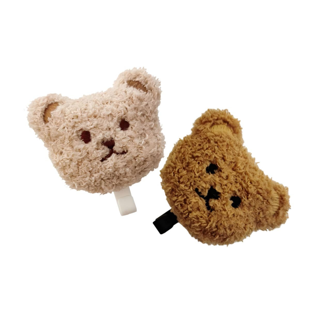 BESPORTBLE Ganci Adesivi da Muro Orso in Peluche 2 Pezzi, Appendi Asciugamani e Accappatoi Leggeri e Facili da Usare per Bagno e Camera da Letto