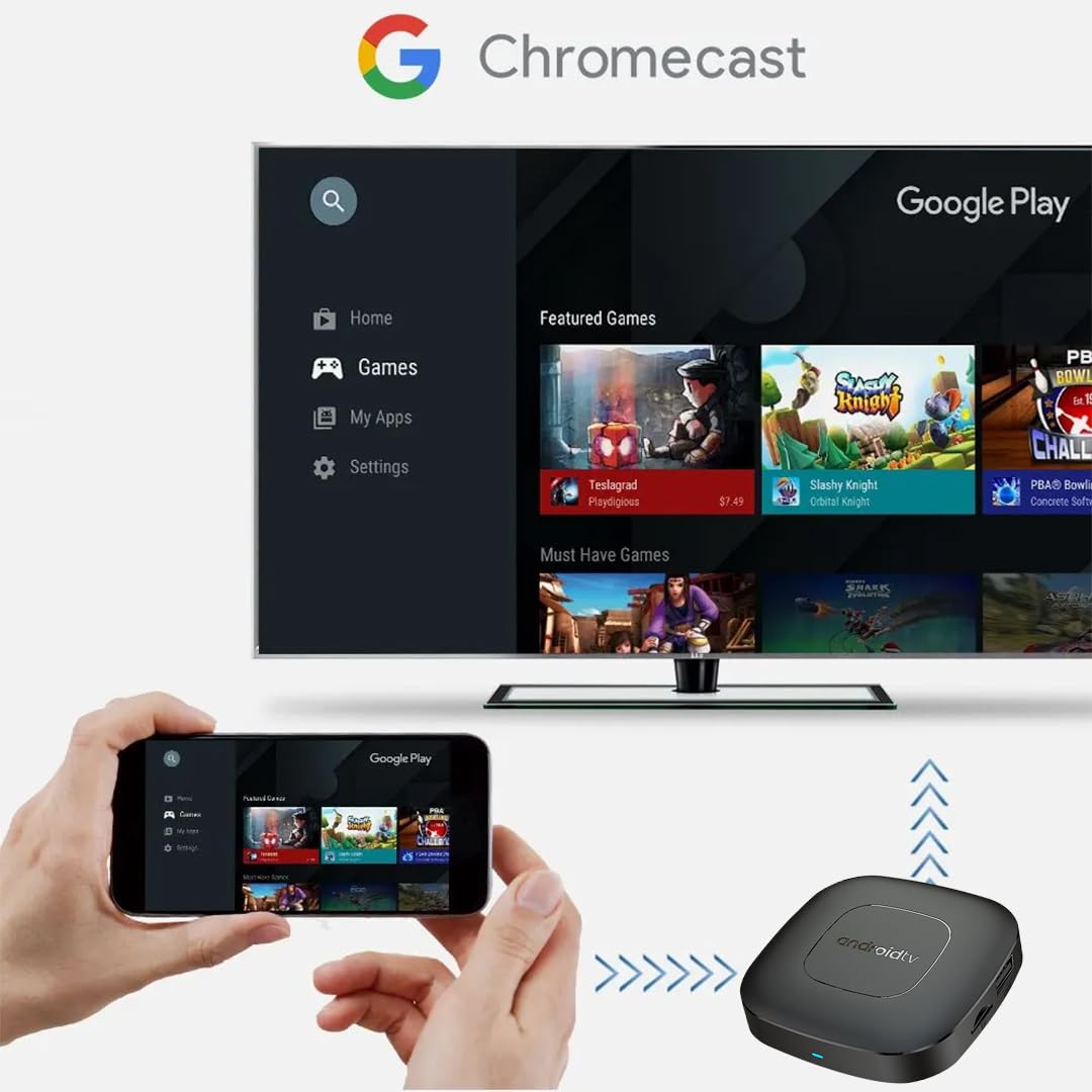 Amazon.com: T1 Deluxe Edition Android 14.0 ATV Box Quad-Core