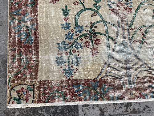 Grey Colors Decorative Turkish Rug, Handmade Organic Wool Rug, Turkish Rug, Oriental Rug, Boho Decor Rug, Turkey Rug #TOP7