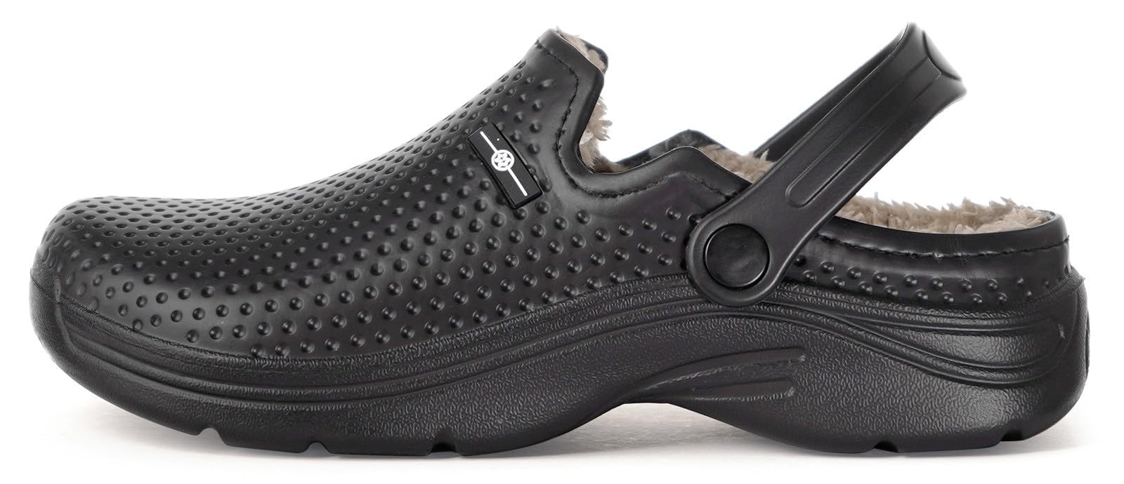 Zoccoli e Sabot Uomo Donna Ciabatte da casa Pelliccia Foderato Pantofole Impermeabile Scarpe da Giardino Antiscivolo Inverno Clogs All'aperto