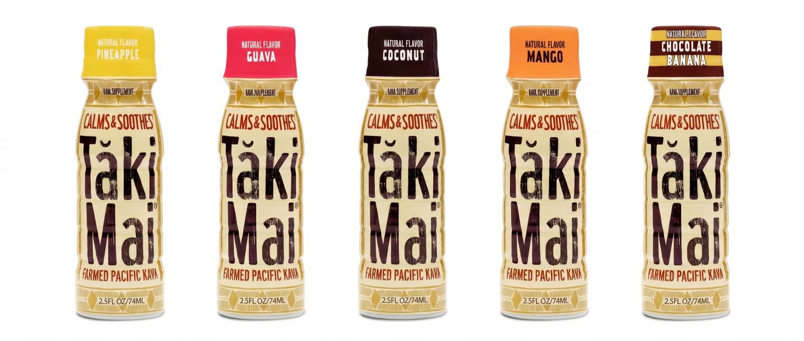 Taki Mai Variety Pack Kava Kava 2.5 oz (10-pack) Shots – Noble Kava Root Drink, Ready to Drink for Stress Support & Relaxation, Fast Acting Herbal Support for Calming Better Sleep and Balanced Mood — Amazon image 4