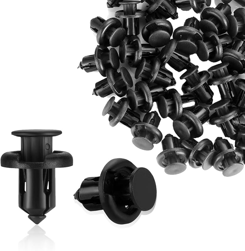 Presilhas de Fixação Tipo Push para Para-choque Dianteiro ZIMISI para Honda e Acura – Kit com 20 unidades