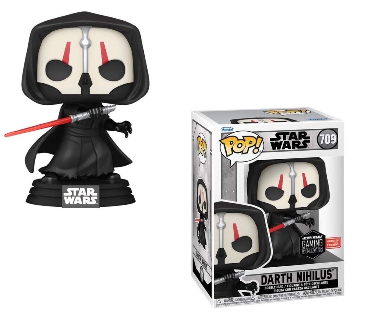 Amazon.co.jp: Funko スター・ウォーズ ダース・ニヒラス限定ポップ