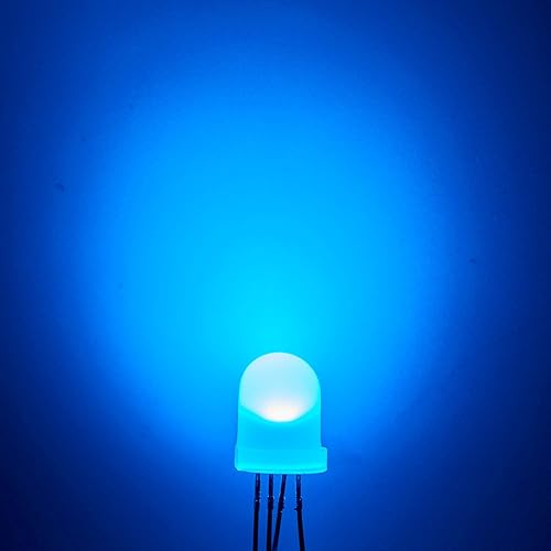 Miniatura 6 de Diodo LED redondo difuso de 0315in