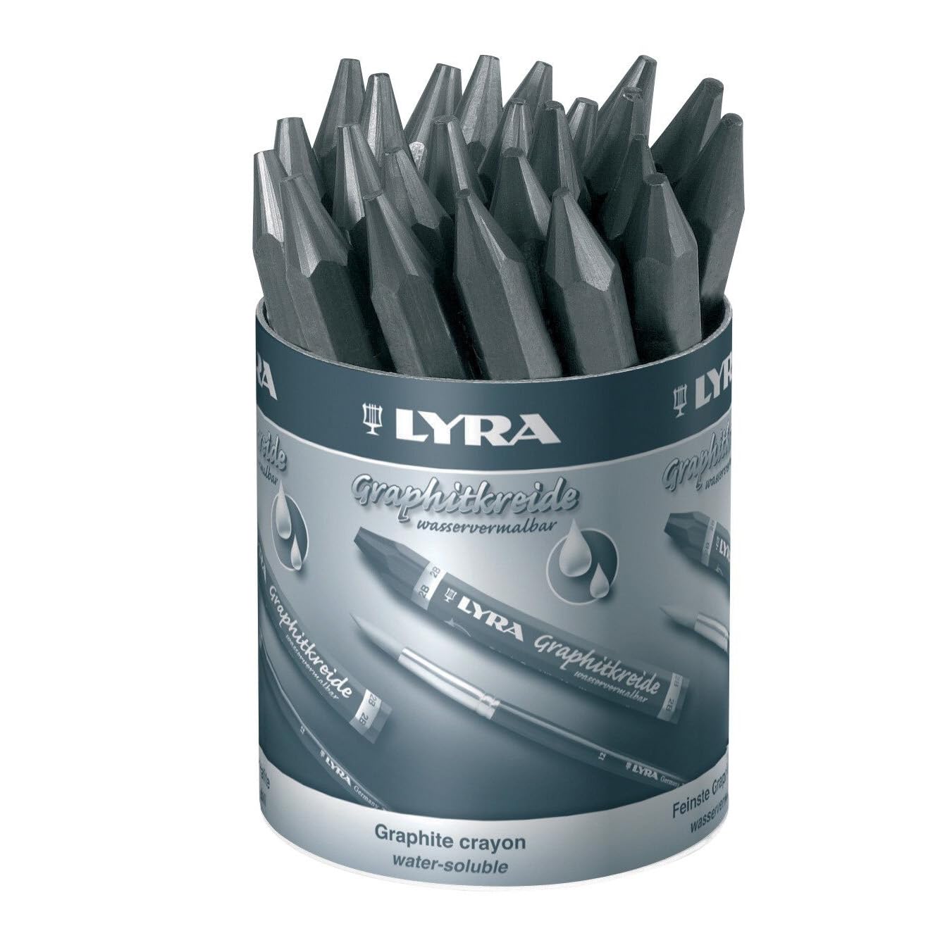 Watersoluble Graphite Crayon - Individual Stick - 6B