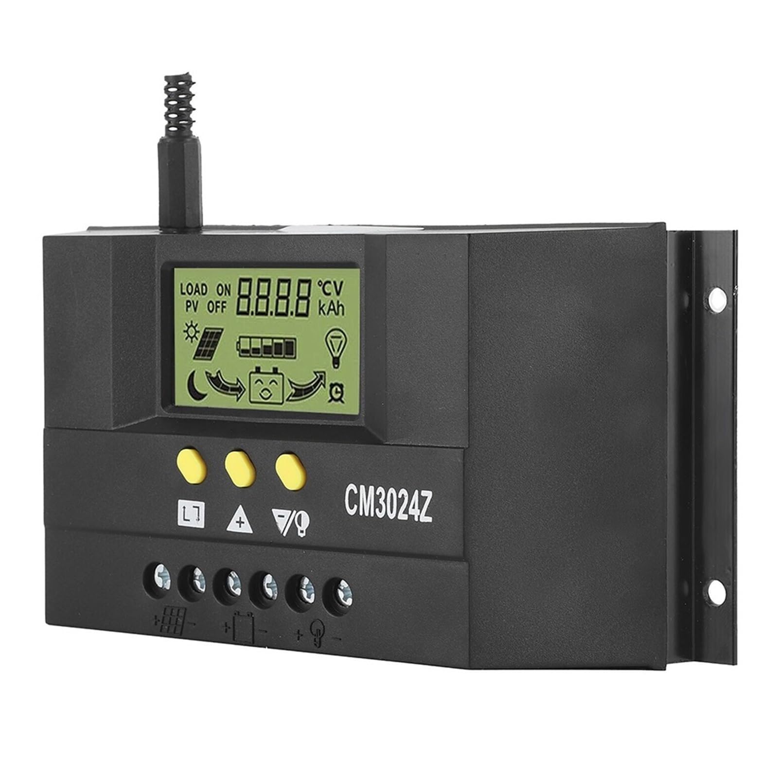 Regolatore Di Carica Solare 12V 24V 30A PWM Regolatore Di Carica Solare Fotovoltaica LCD Forniture Elettriche Energia Alternativa