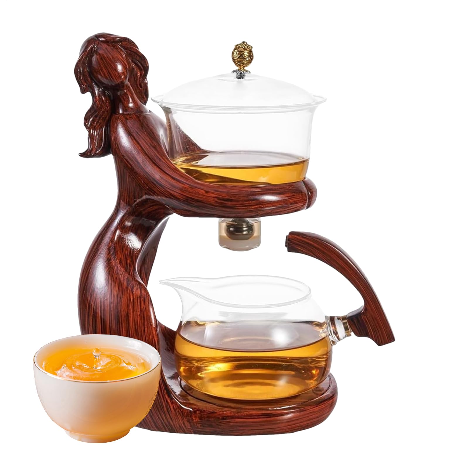 Accessorio Preparazione Tè Coperchio Con Ad Infusione D'Acqua | Infusore Tè Da Riunione Infuso Profumato Per Di Casa E La Tavola Da Pranzo