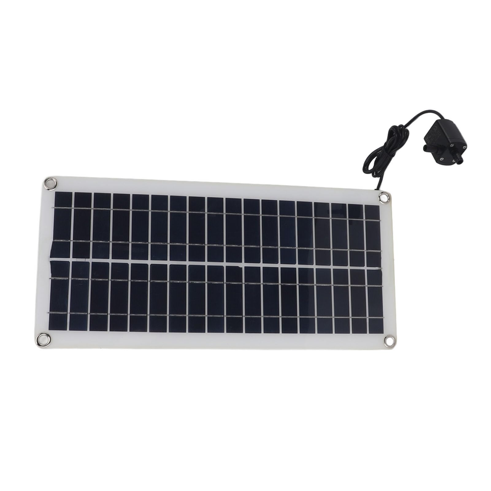 Kit Pompa Acqua Solare da 50 W. Pompa a Pannello Solare Policristallino Ad Alta Efficienza per la Decorazione del Laghetto da Giardino