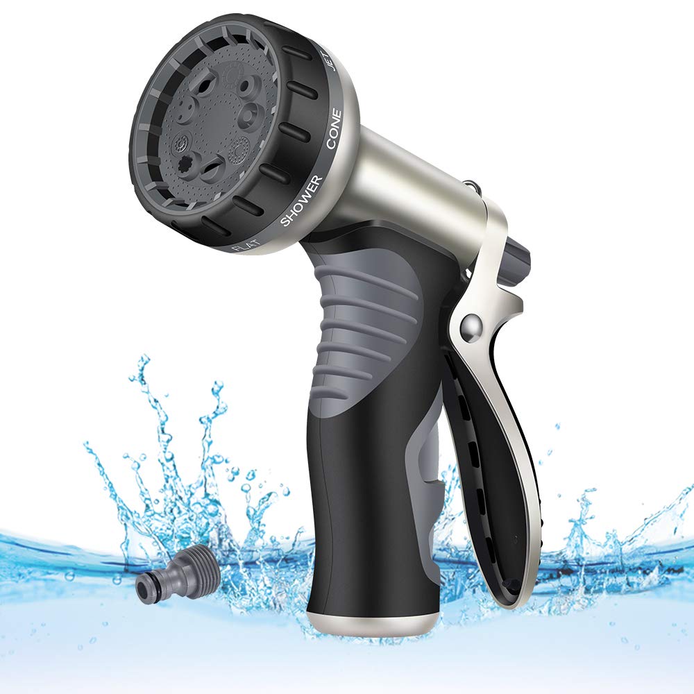 Buy LUFENG Upgraded Garden Showers 9 Adjustable Patterns Hose Spray