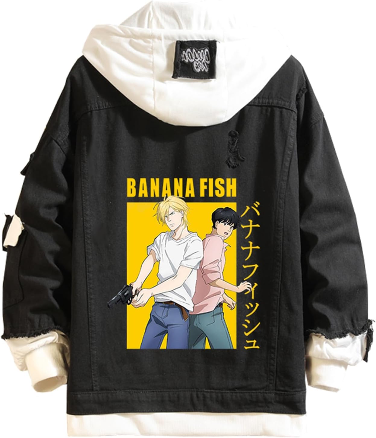 Cosplay Costume Ash Lynx Hoodie Inspired By Banana Fish Ash Lynx