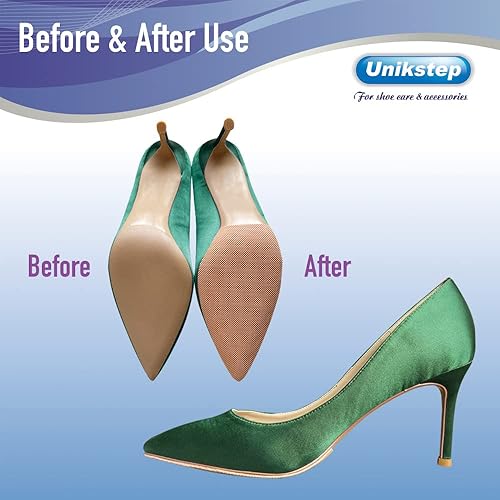 Miniatura 2 de Unikstep Protector de suela de zapatos de 4 piezas antideslizante (Khaki)