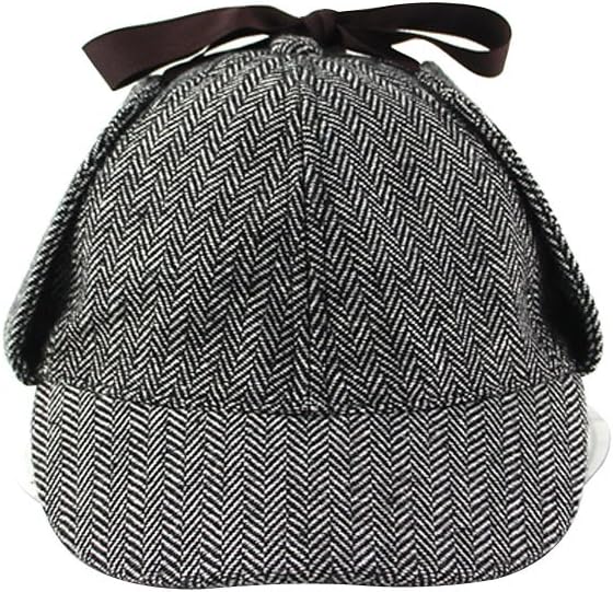 X Shop Adult Sherlock Holmes Costume Hat Black