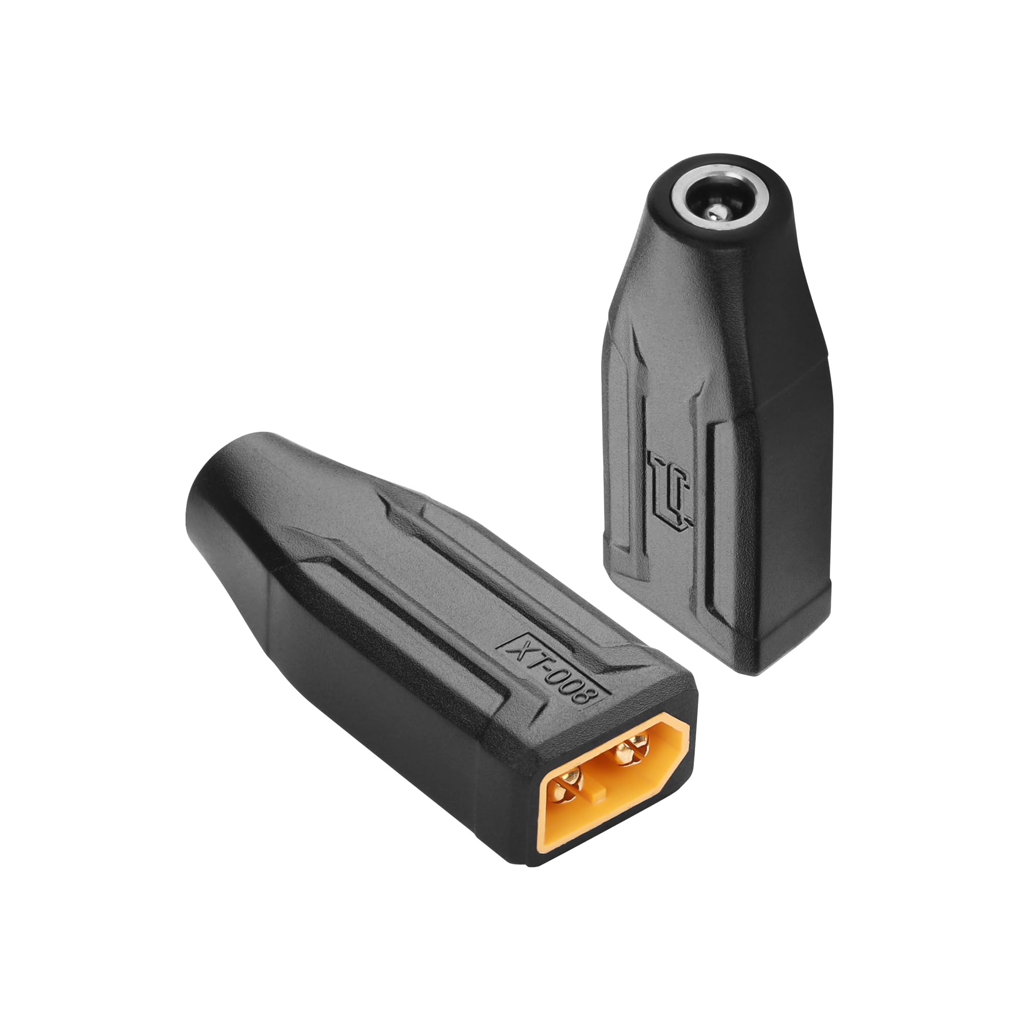 SinLoon 2 Pack XT60 to DC5525 Adapter XT60 to DC 5.5mm X 2.5mm Wireless for TS100 Soldering Iron, FPV Monitor Power,Drone (XT-008)