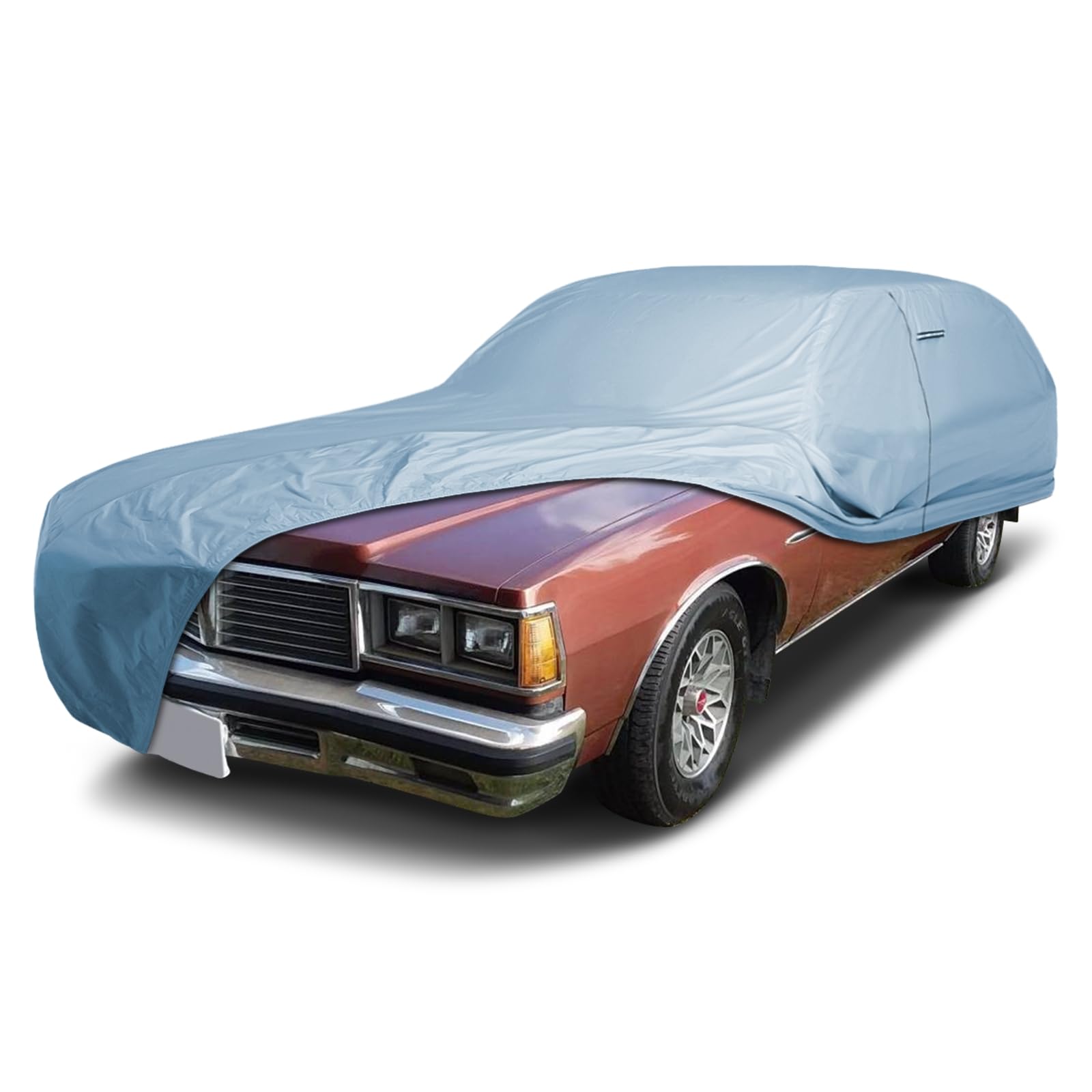 iCarCover Car Cover All Weather for 1959-1981 Pontiac Catalina Safari Wagon