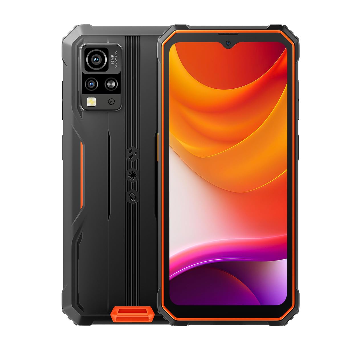Blackview BV4800 SE (Double Sim - 6.56'' - 64 Go, 4 Go RAM) Orange