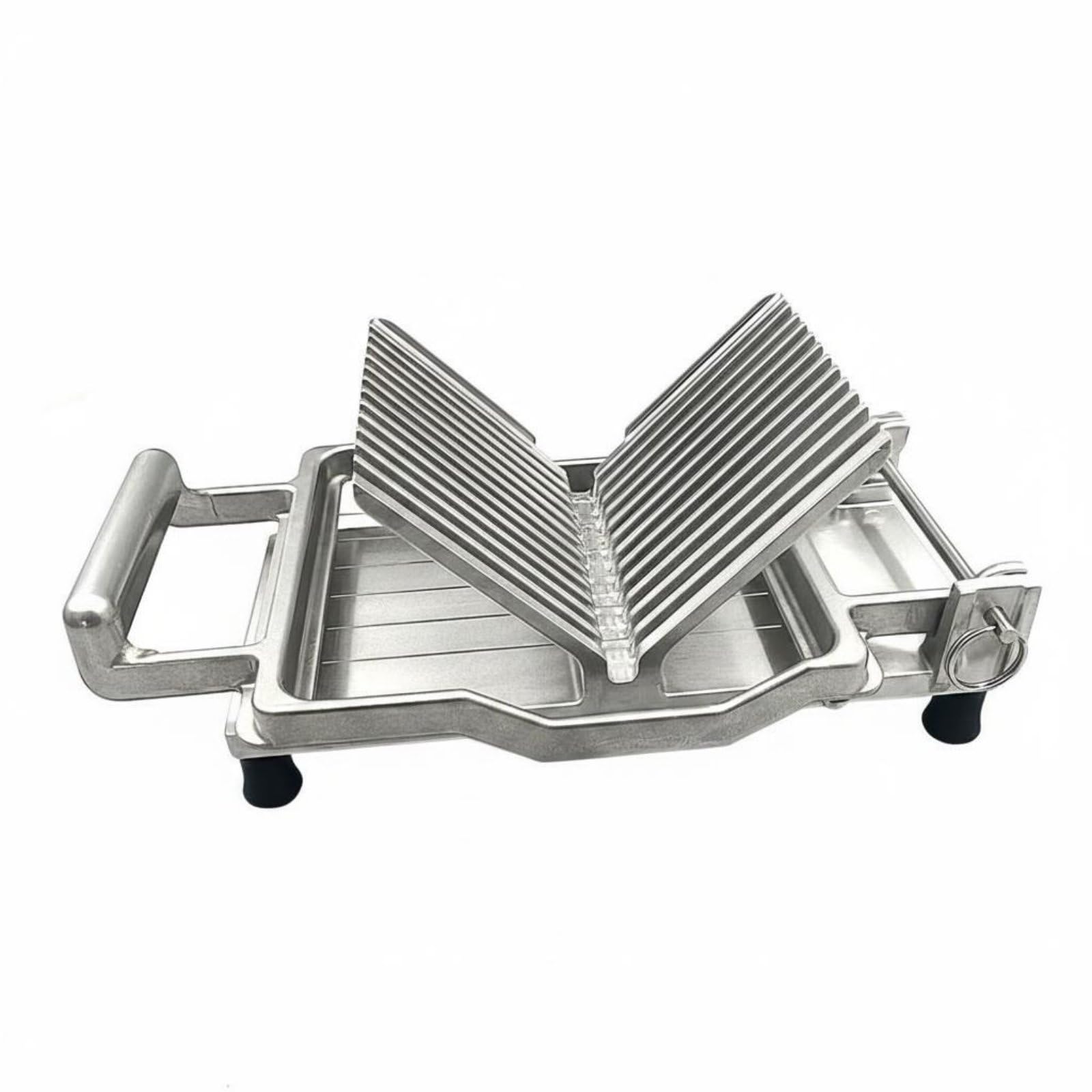 Sharplace Käseschneider Käsehobel Schneidemesser Küchenhobel Gemüsehobel aus Edelstahl mit Solider Aluminiumführung für Präzise, 20 Mm Klinge, Standard-Käseschneider B-Modell