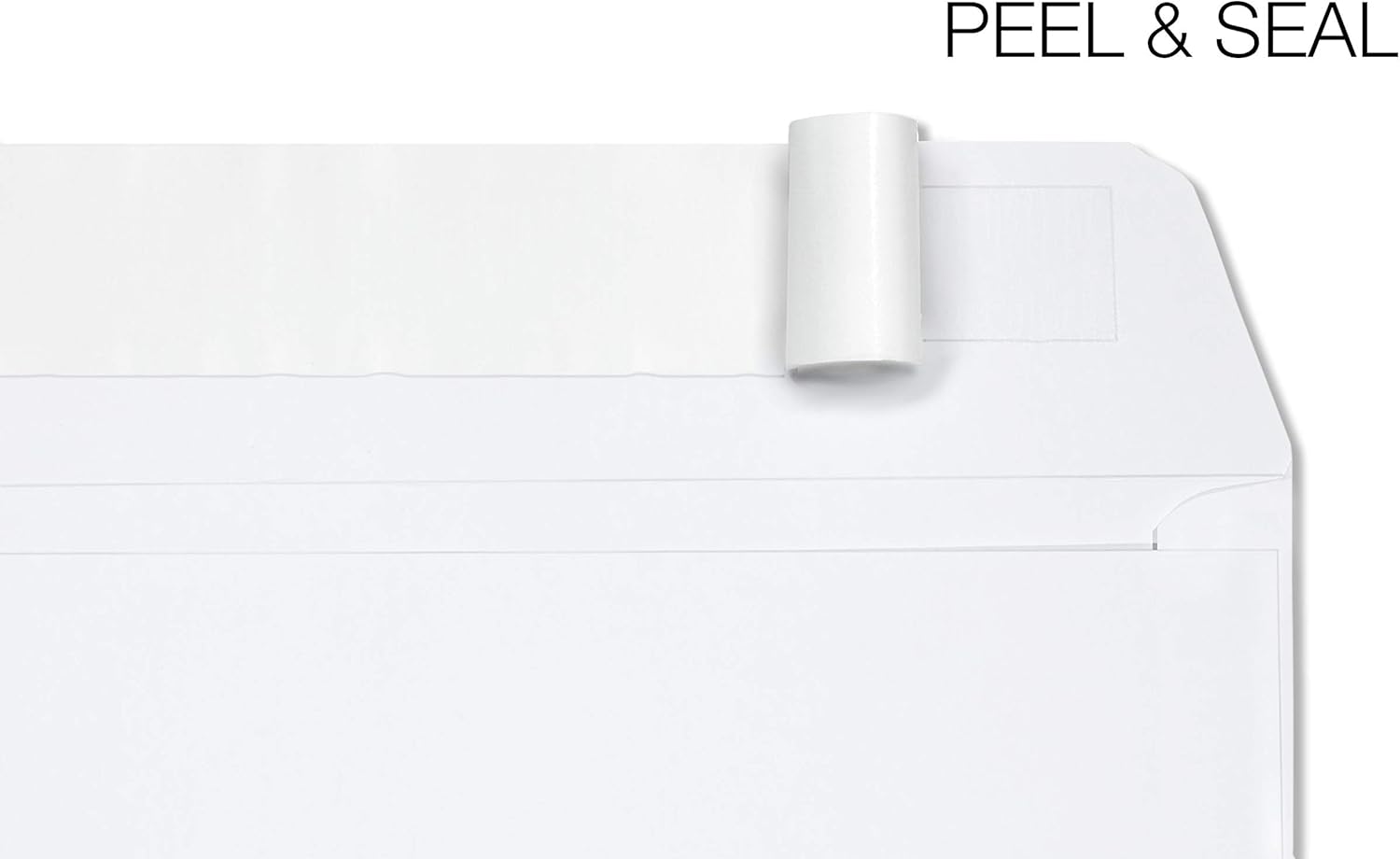 EnDoc 6x9 Self Seal Booklet Envelopes – Designed For Photography, Holiday Cards, Oversized Wedding Invitations, School & Office - 28lb Paper, Open Side 6 x 9 Shipping Envelope - 100 Pack : Office Products