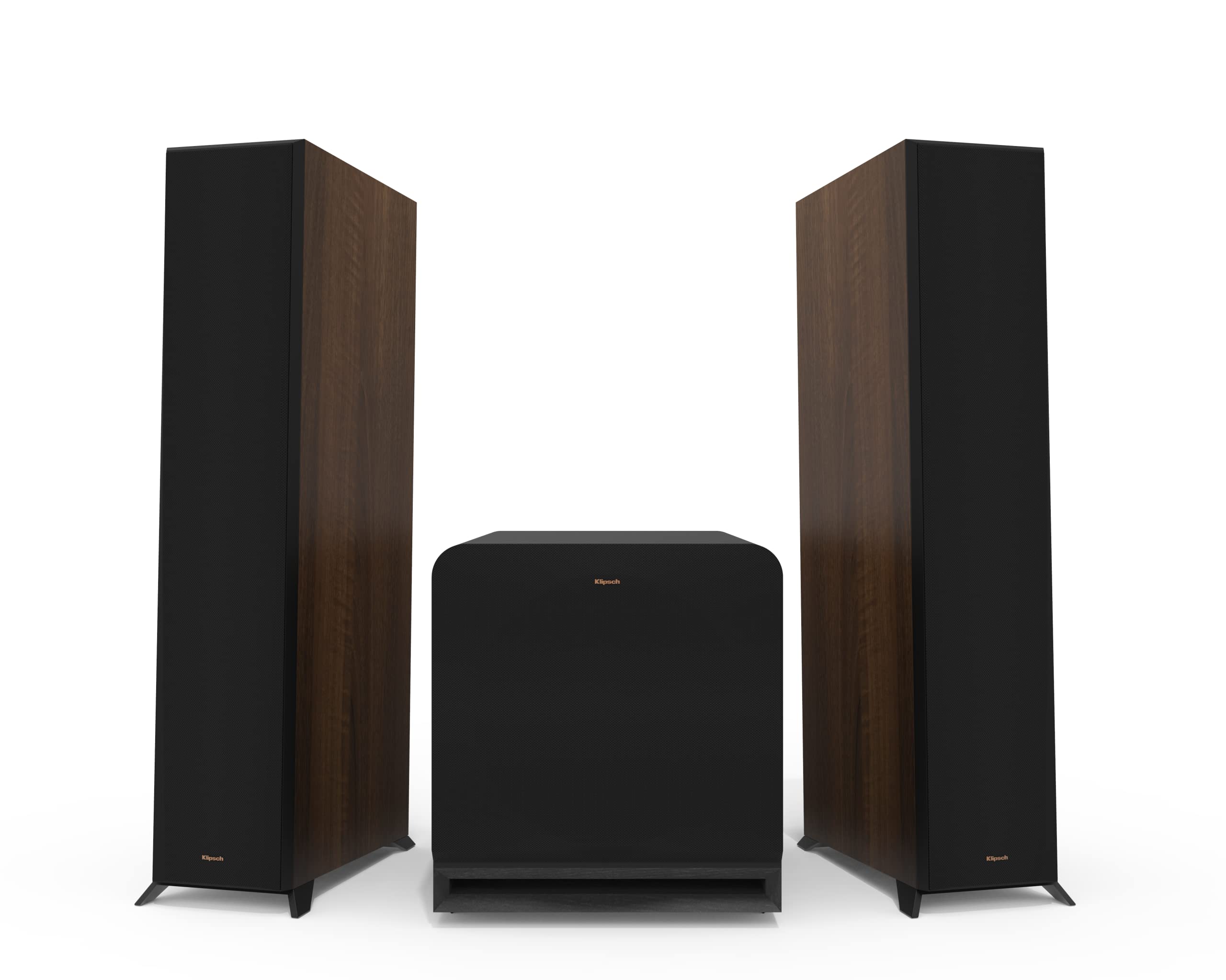 Klipsch 2.1 Walnut System - Model RP-6000F II, RP-1200SW