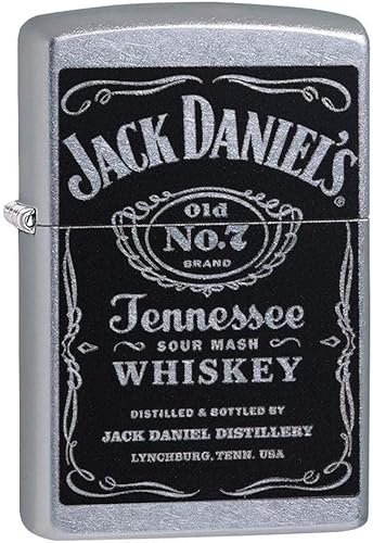 Zippo encendedor con logo de Jack Daniel's