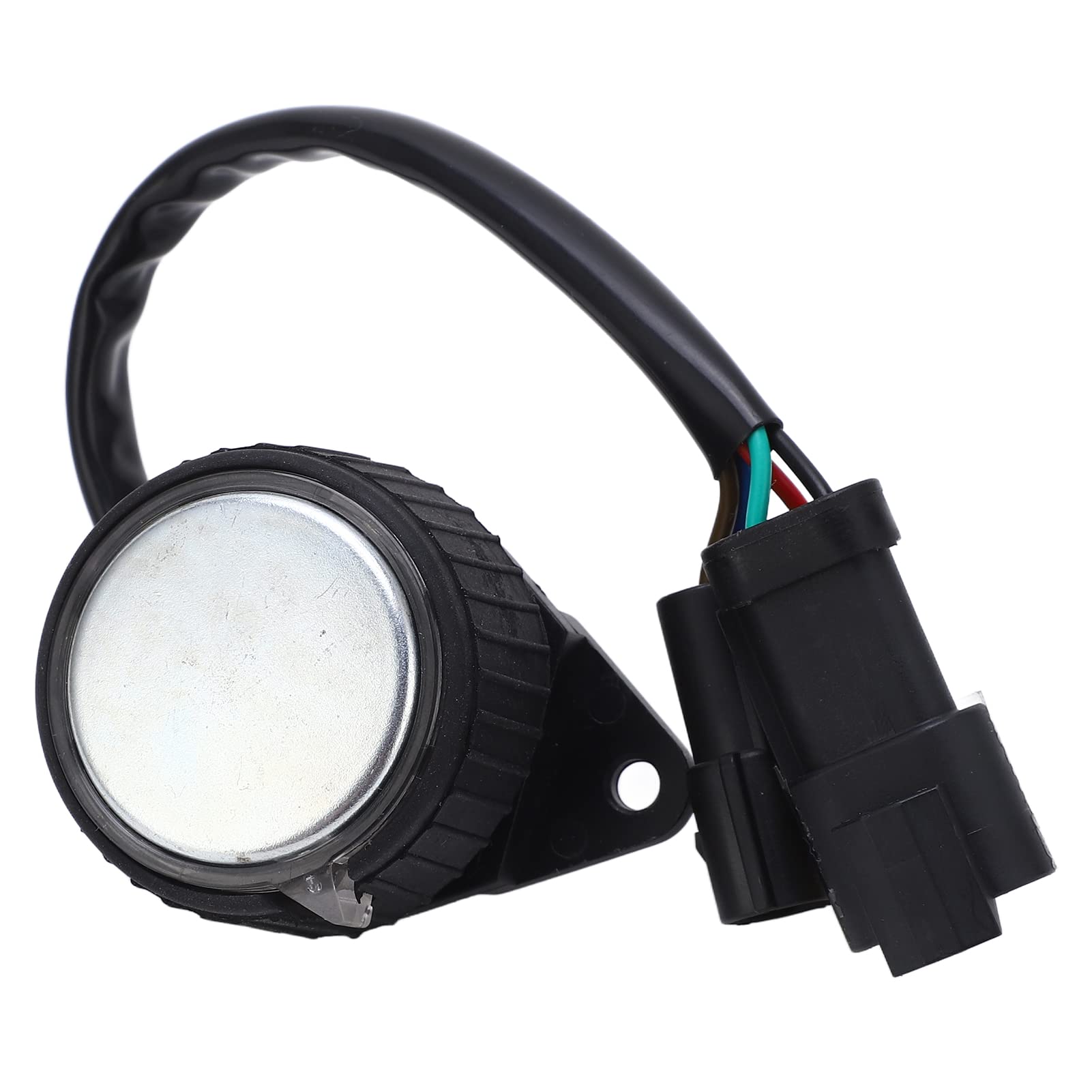Interruttore della Manopola del Motore 'acceleratore Manopola Rotativa del Motore 'acceleratore Sensibile in Acciaio Legato ABS 21Q4‑20812 per Escavatore R 9