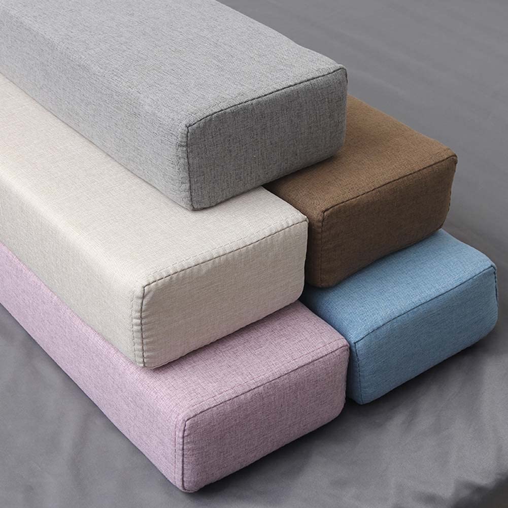 QTANZIQI Almohada de Relleno de Espacio de Cama de Espuma viscoelástica, cabecero, Conector de colchón para Camas King Dobles Individuales, Protector de Cama de Seguridad Suave, Parachoques Lavable