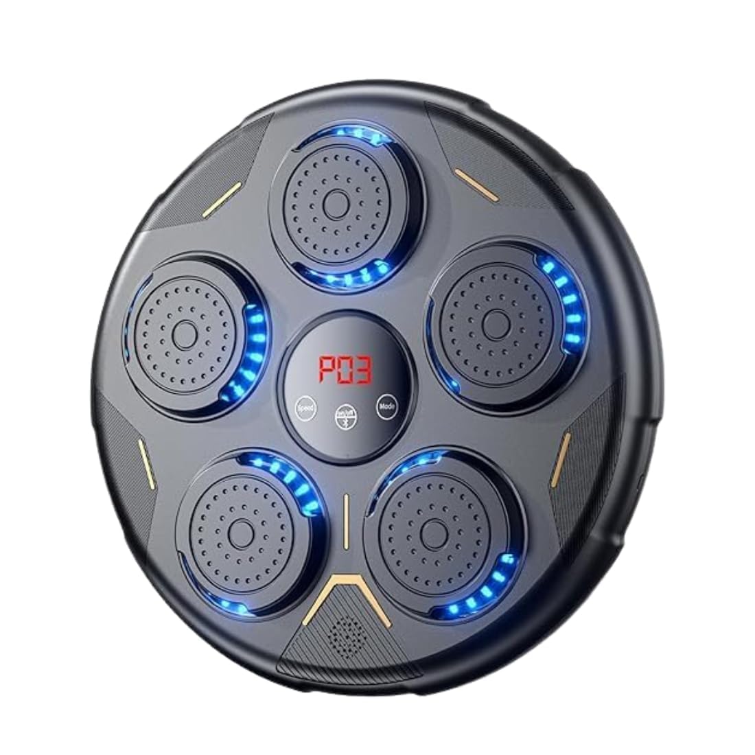 Drumstone Music Boxing Machine Electronic Wall Target Punch Pad with LED Light Bluetooth Speaker Kids Adults Home Gym Workout Equipment Smart Boxing-picture-21