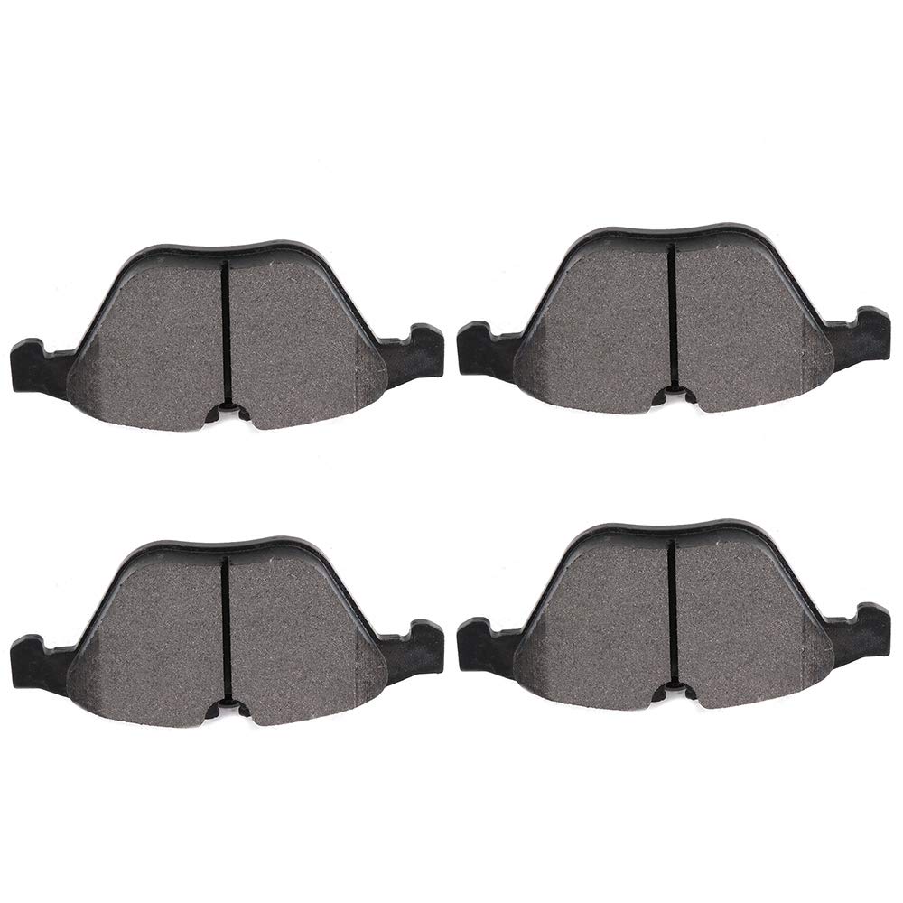 cciyu D918 Ceramic Front Brake Pad Set Fit For BMW,1 Series M,328i xDrive,335i xDrive,525xi,528i xDrive,530xi,535i xDrive,545i,645Ci,650i,745Li,750Li,760Li,M3,X1,Z4