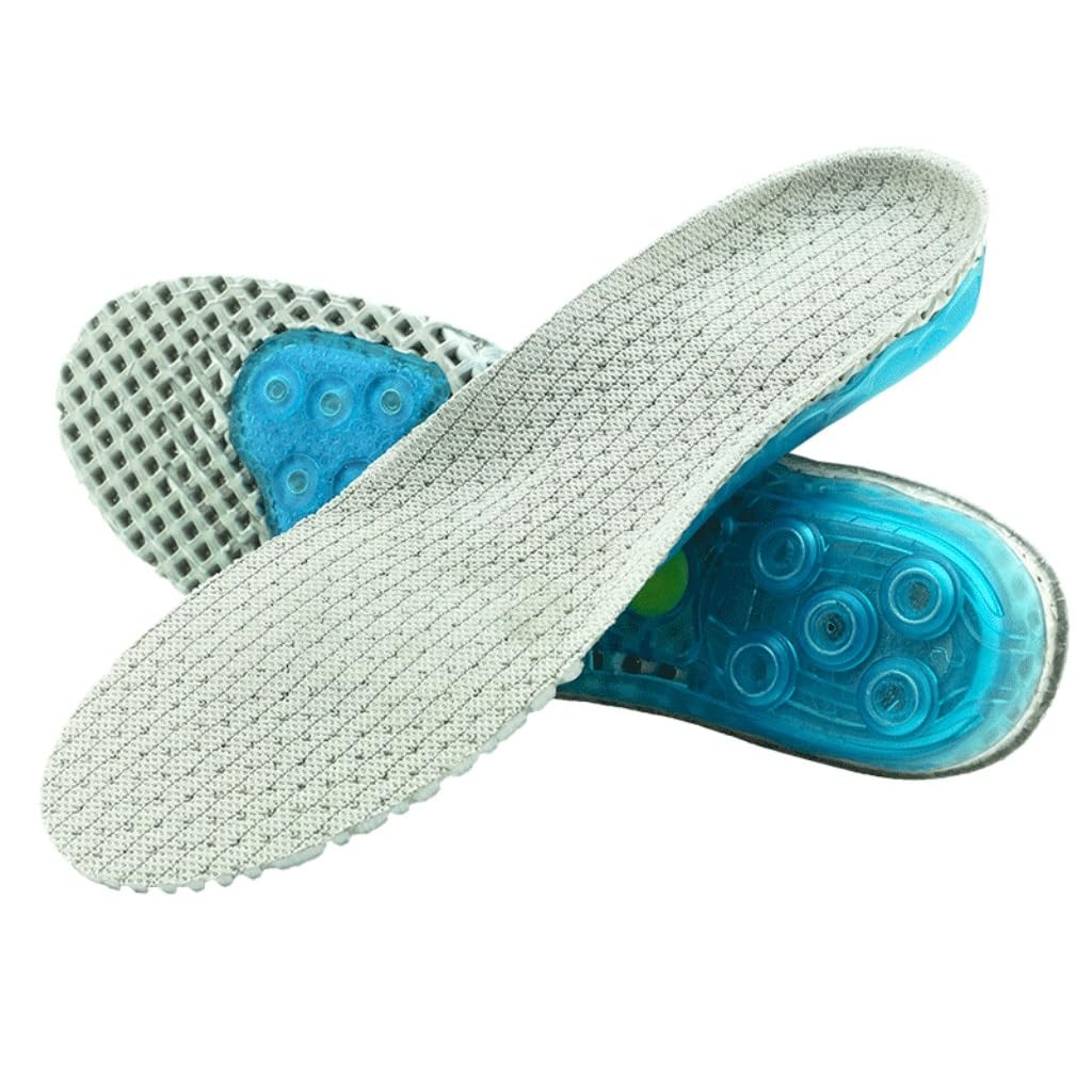 Soletta da Allenamento Militare Sportiva con Ammortizzazione Primaverile, Soletta A Molla Traspirante E Assorbente del Sudore, Soletta Ammortizzante(35 EU)