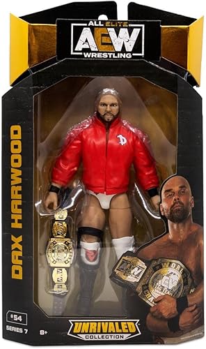 AEW - Figura de acción de lucha libre inigualable de la colección de luminarias inigualables elige luchador Dax Harwood disponible en Yaxa Colombia