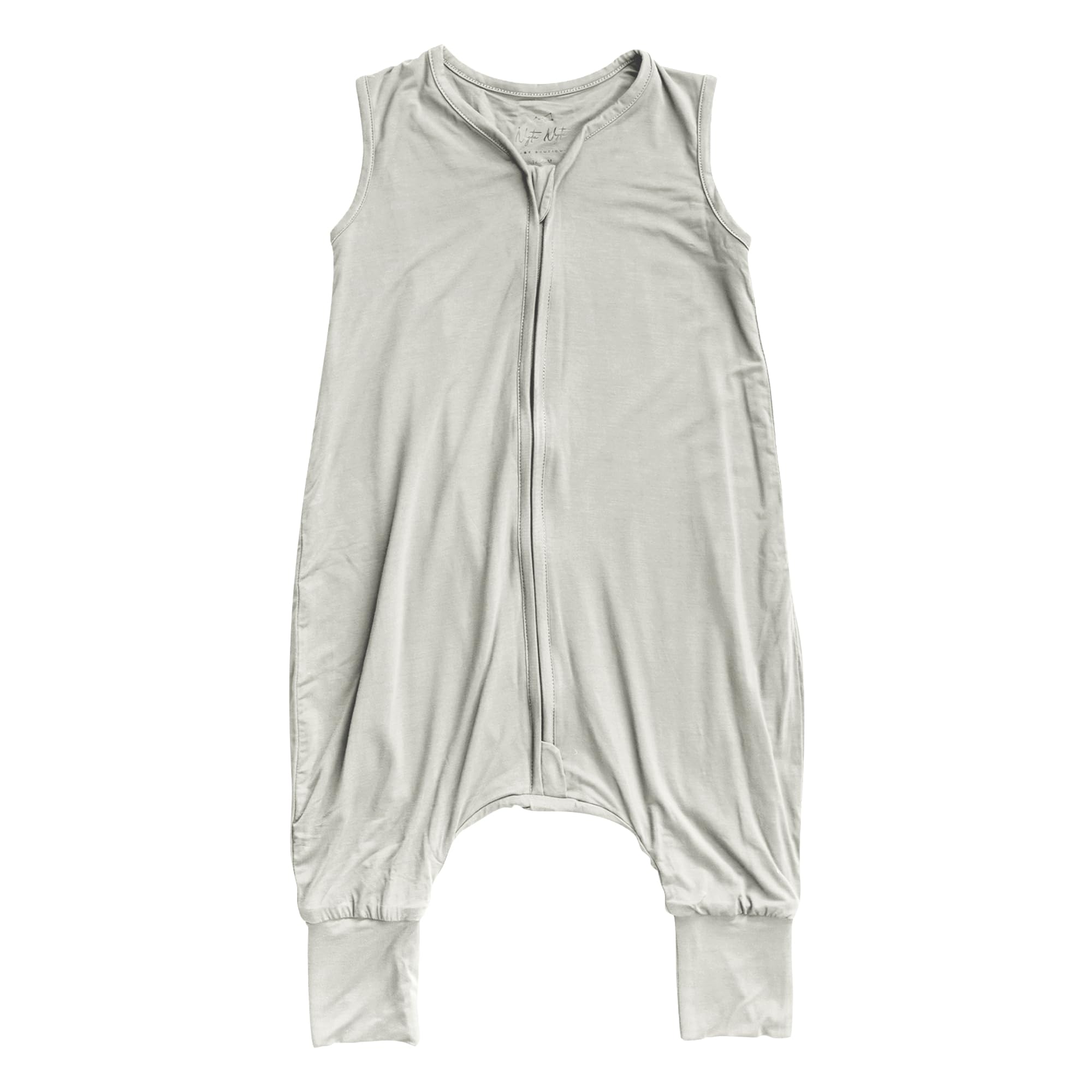 Nyte Nyte Baby - 0.5-TOG Bone, 12-18 Months Sleeveless Sleep Sack, Imported Baby & Toddler Sleeping Sack, Breathable Sleep Sack, Adjustable Feet Cuffs & Anti-Slip Grip