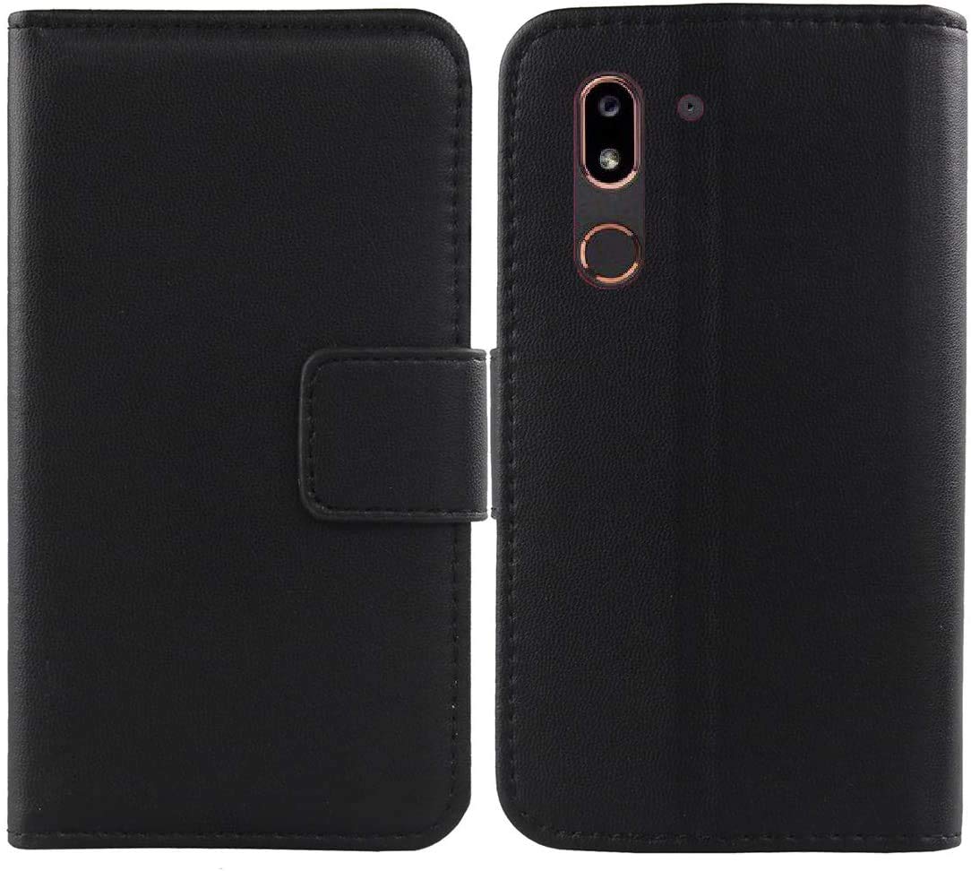 Custodia In Vera Pelle Rossa Per Doro 8050 – Cover Con Portafoglio E Chiusura Magnetica – Anti Urto E Graffio